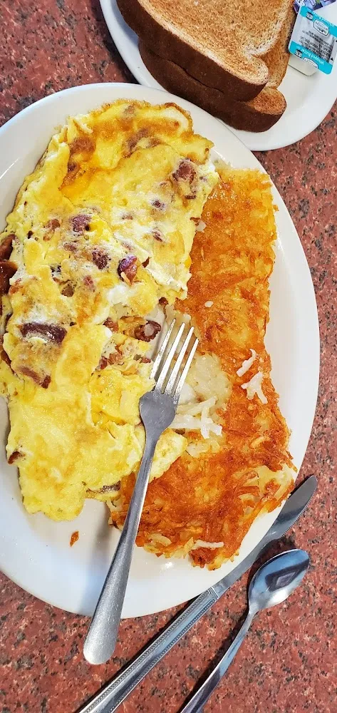 Bacon and Cheese Omelette