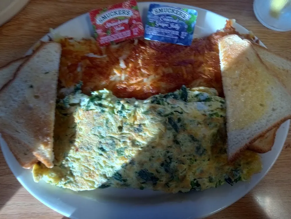 Spinach Omelette